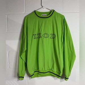 IZOD Men's Green windbreaker small